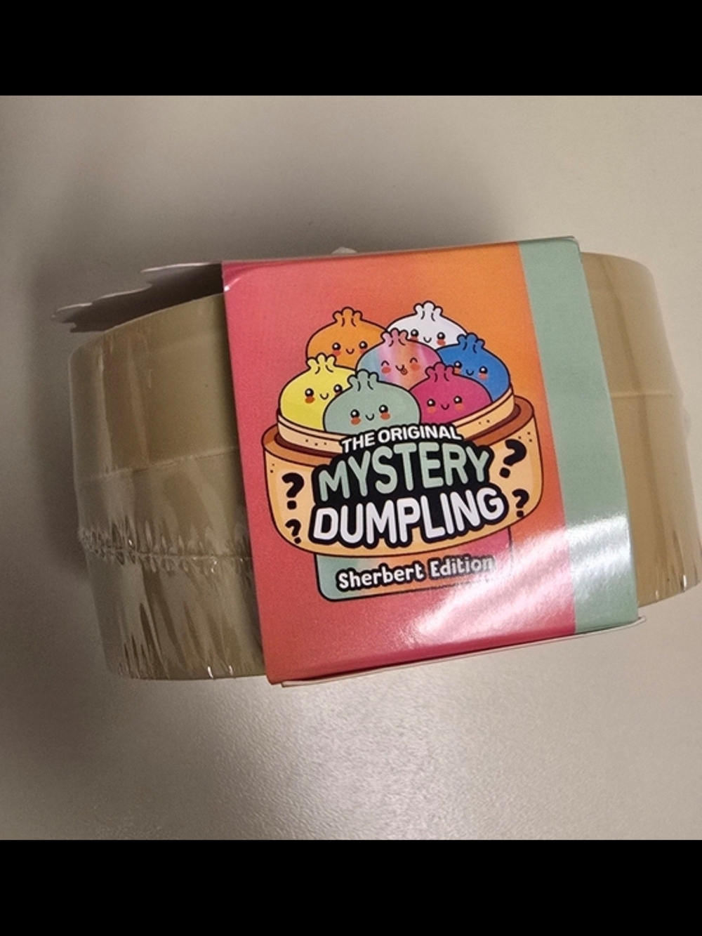 The Original Mystery Dumpling Sherbert Edition - Orange Scented Kids Toy - Picture 2 of 3